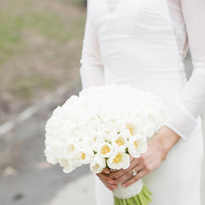 郁金香婚礼花束