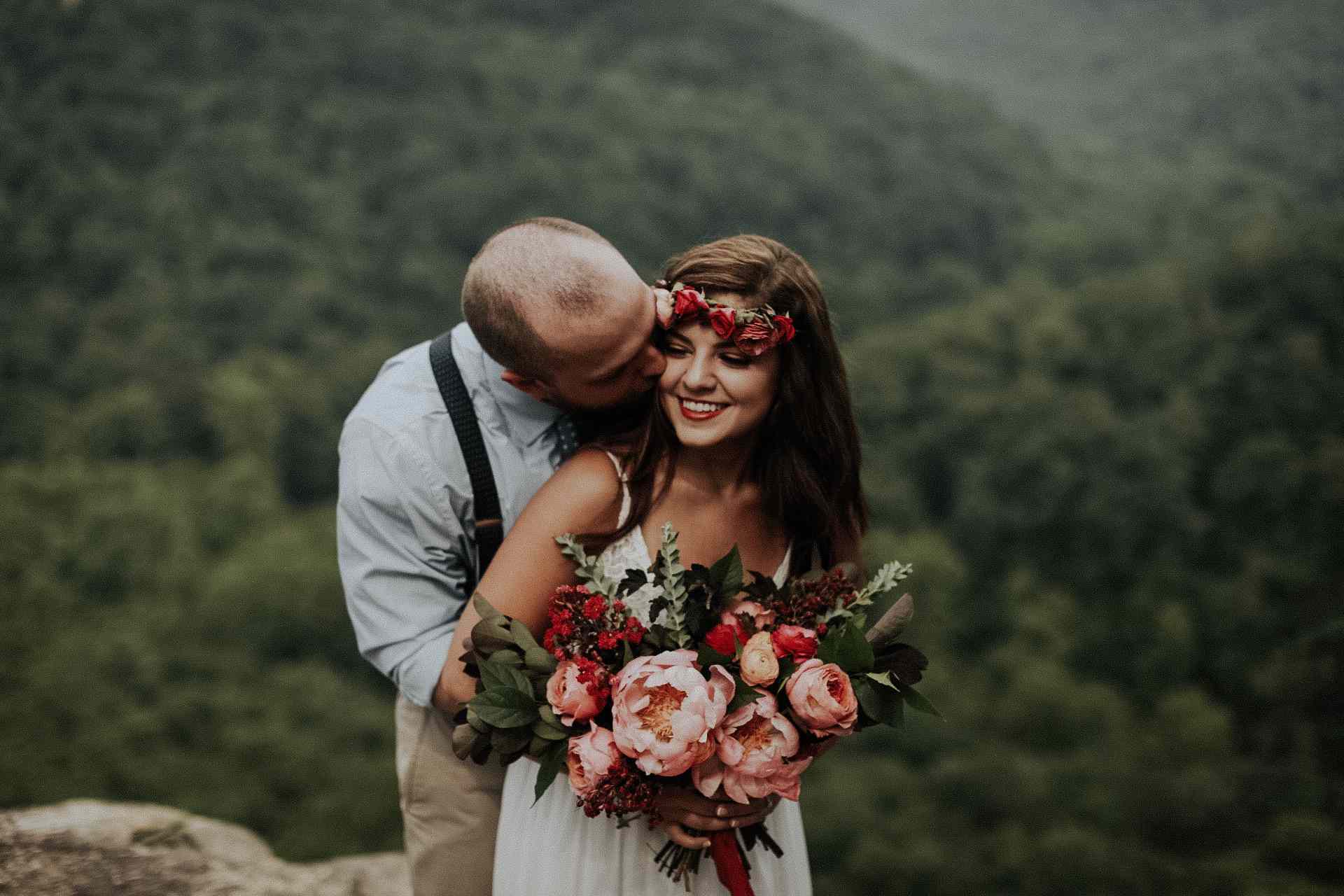 p肯塔基州红河峡谷婚纱照</p