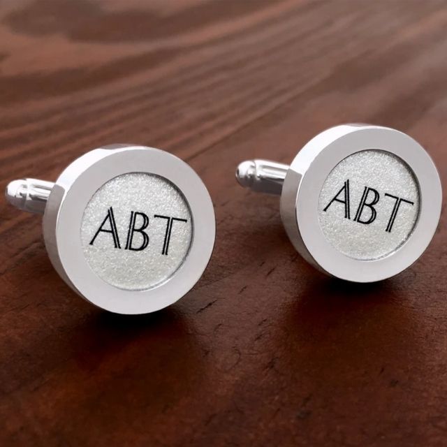 Anna V.个性化袖扣的纸质周年纪念日