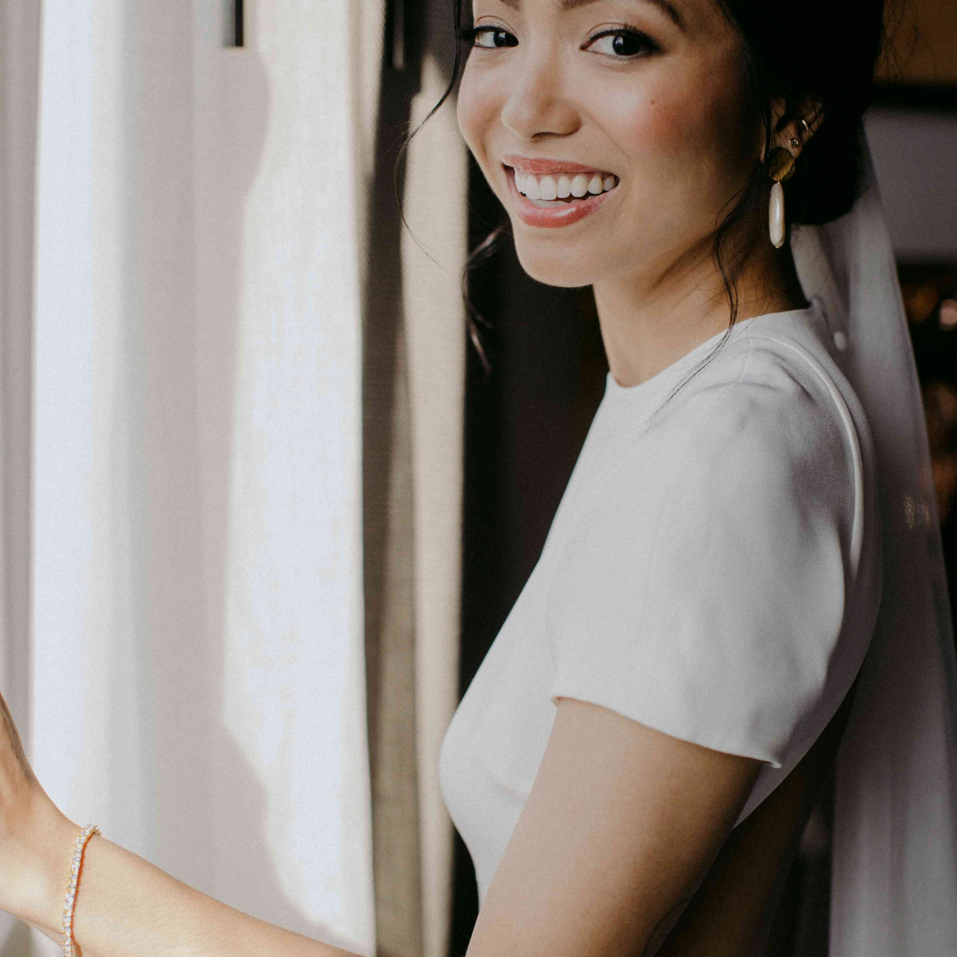 新娘的美丽照片