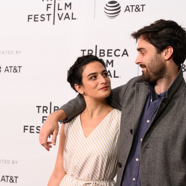 Jenny Slate和Ben Shattuck在2019年的Tribeca电影节。