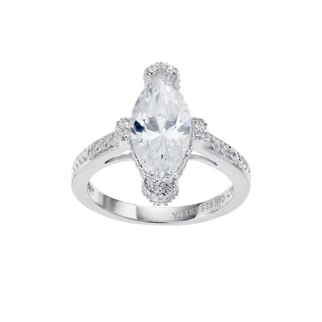 Sophie Miller Sterling Silver Cubic zirconia戒指