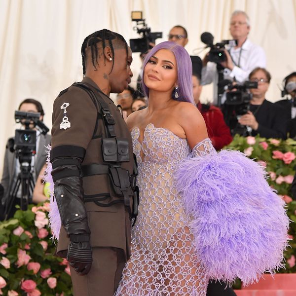 凯莉。詹娜和特拉维斯·斯科特