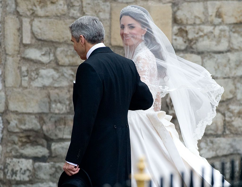 凯特·米德尔顿和父亲