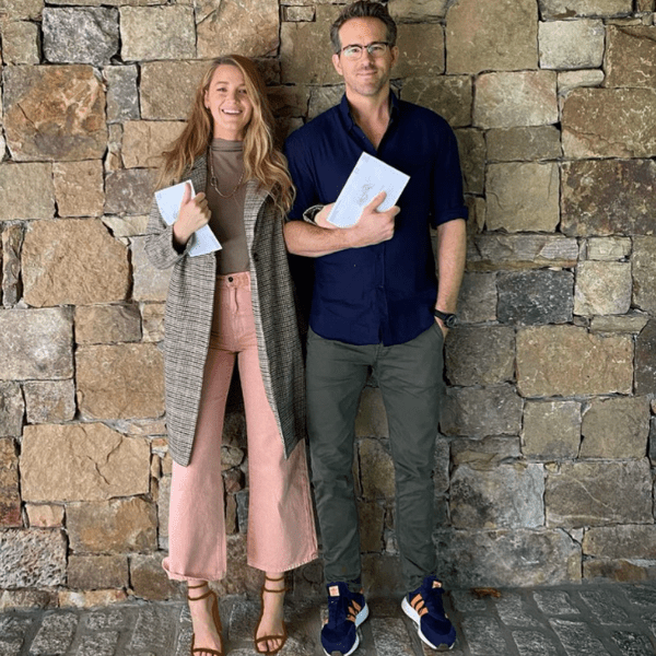 Blake活泼和Ryan Reynolds