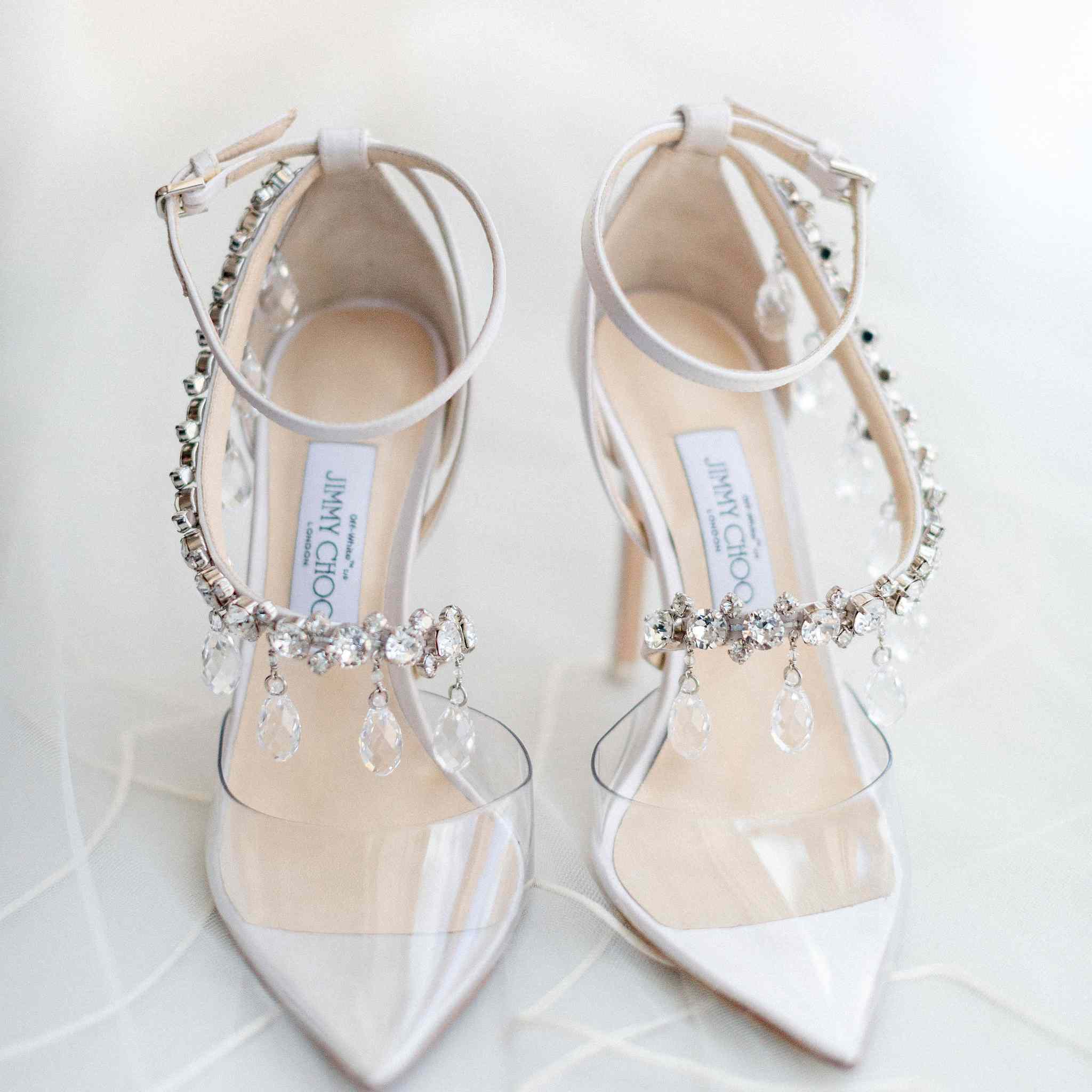 新娘的鞋子的细节