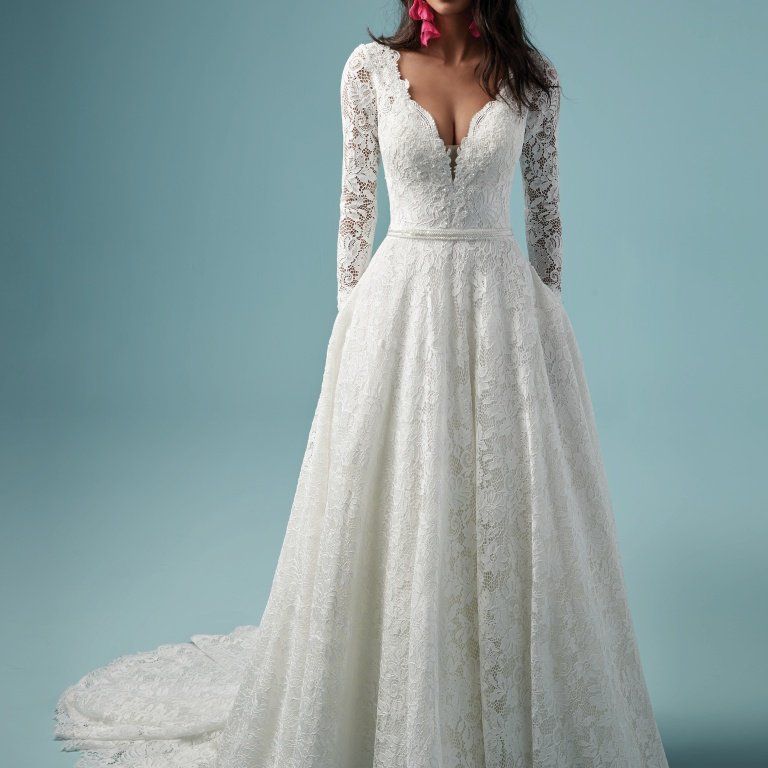 Maggie Sottero Terry princess wedding dress