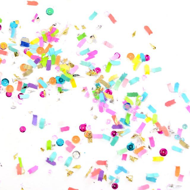 五彩纸屑栏自定义混合五彩纸屑