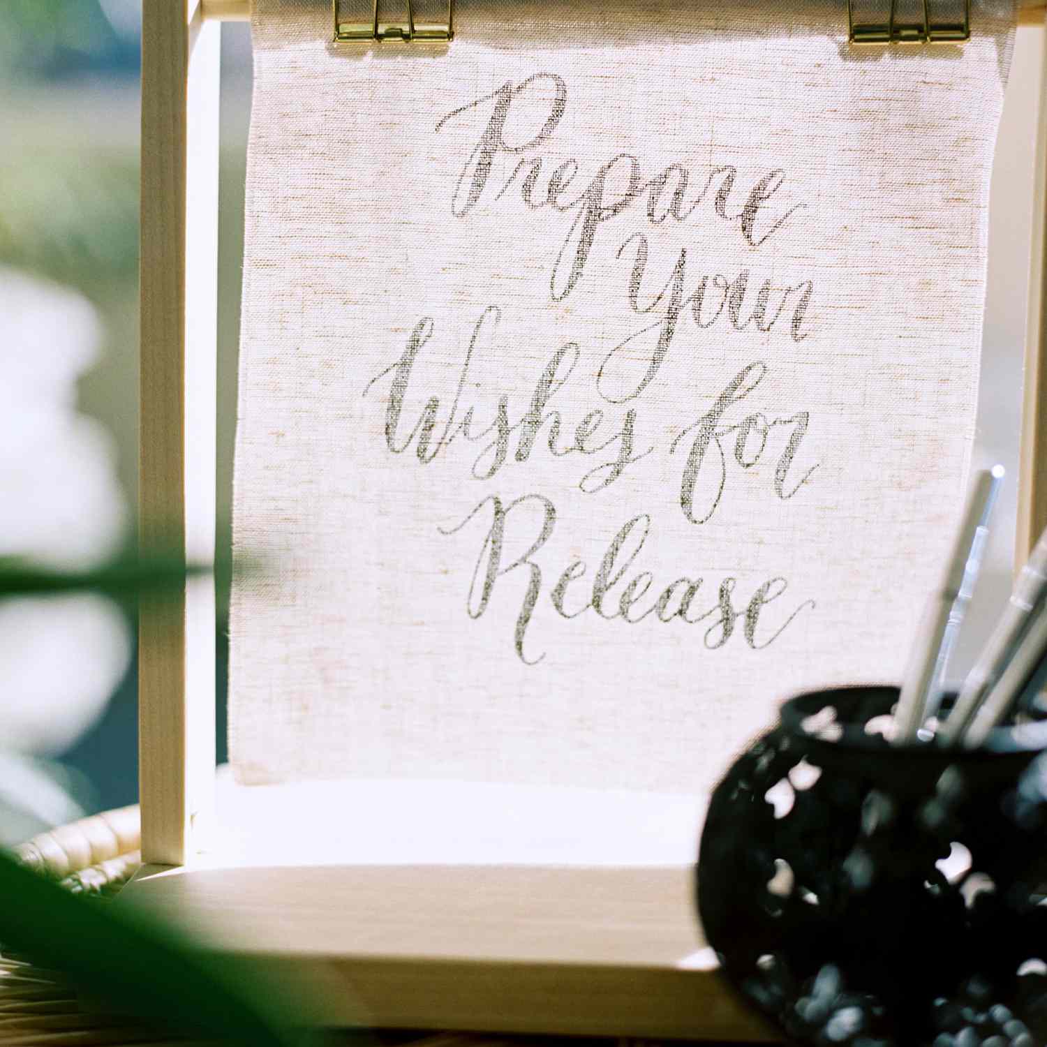 亲密的加州婚礼，备用留言站