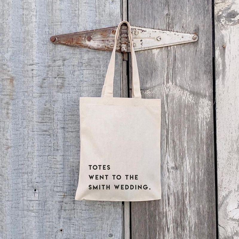 Pressedshop定制婚礼恩惠托特