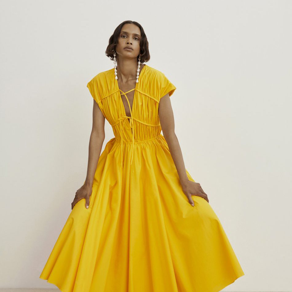 Tove Ceres棉米迪连衣裙592美元