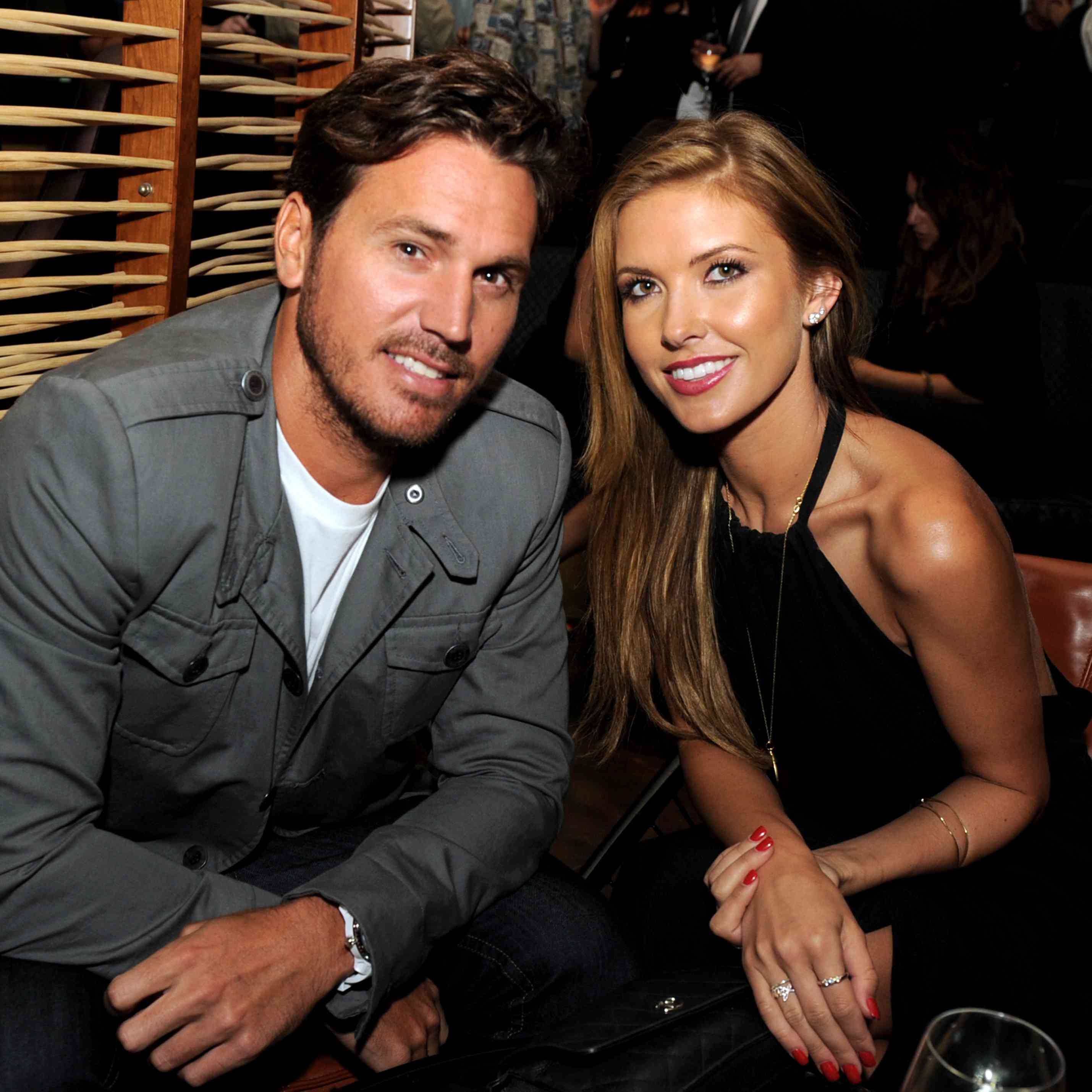 <p Corey Bohan and Audrina Patridge< p>
