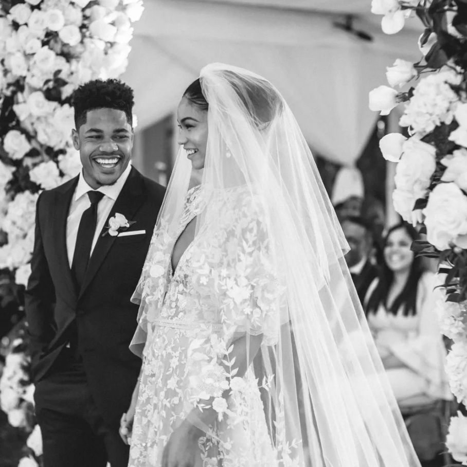 香奈儿伊曼和斯特林谢泼德的婚礼