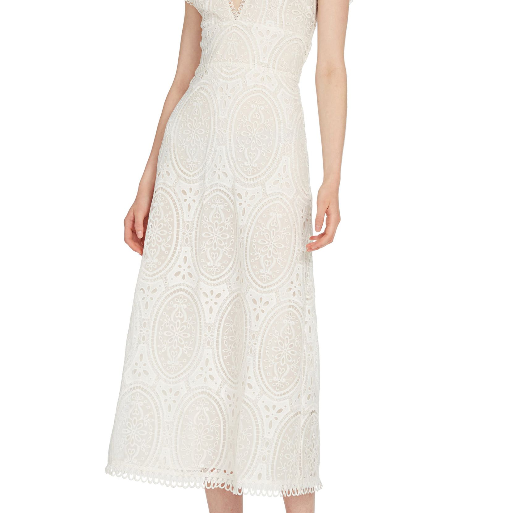 ML莫尼克·利尔蕾丝连衣裙迷笛495 $