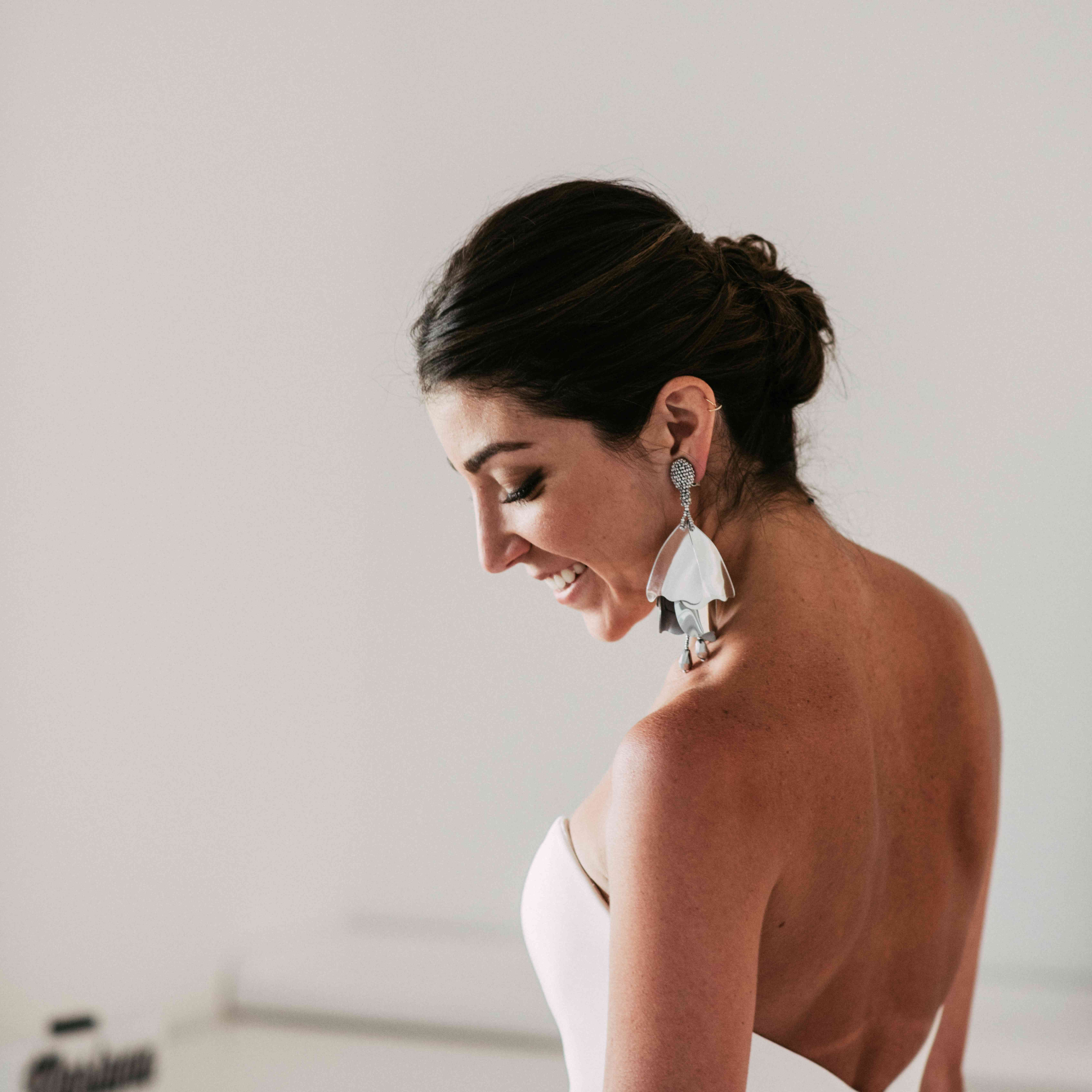 低背婚纱婚纱美