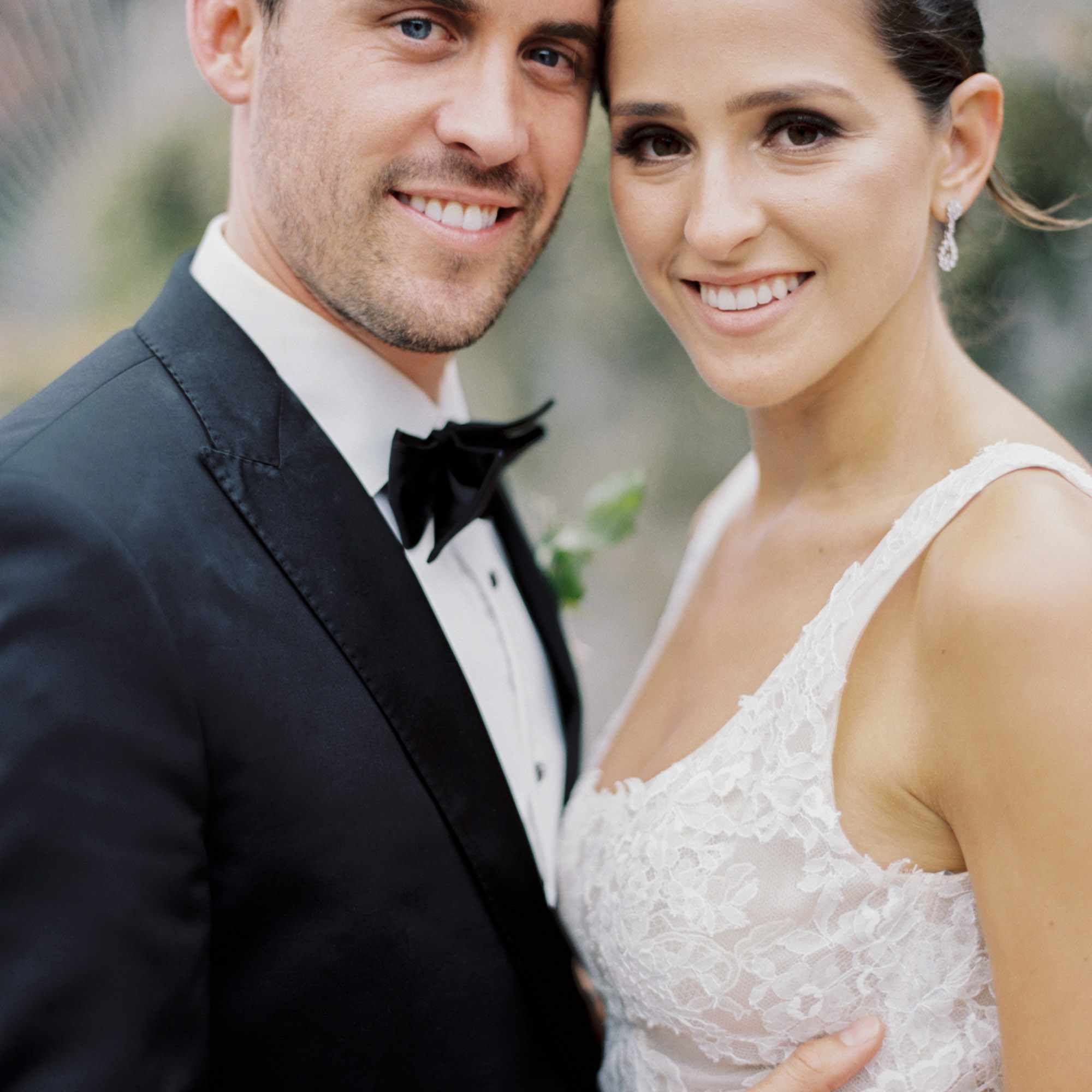 新郎新娘的婚纱照