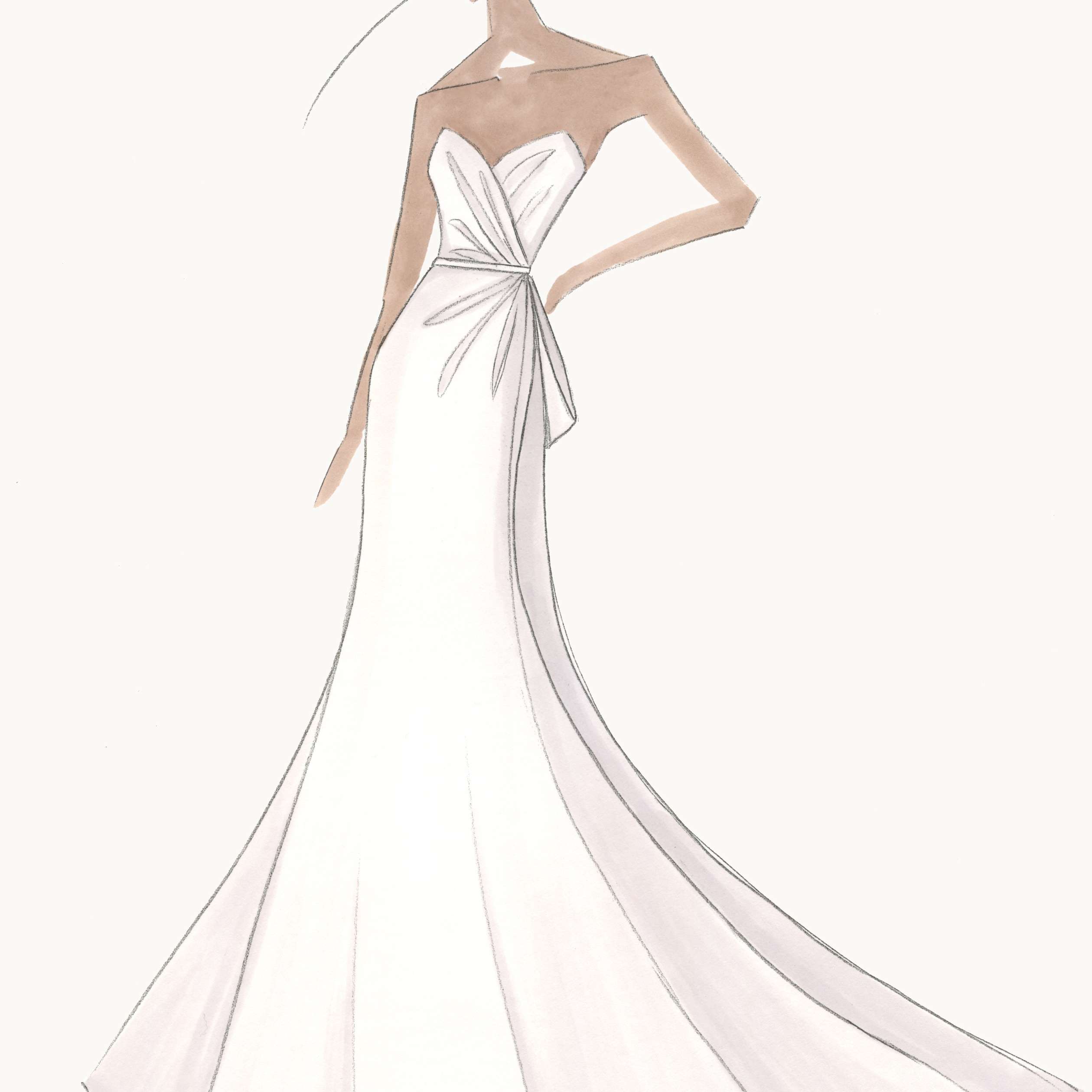 Amsale新娘时装周2020秋季速写